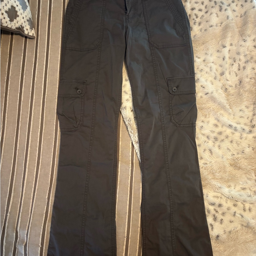 Hollister Black Boot Cut Flare Pants 0 Long